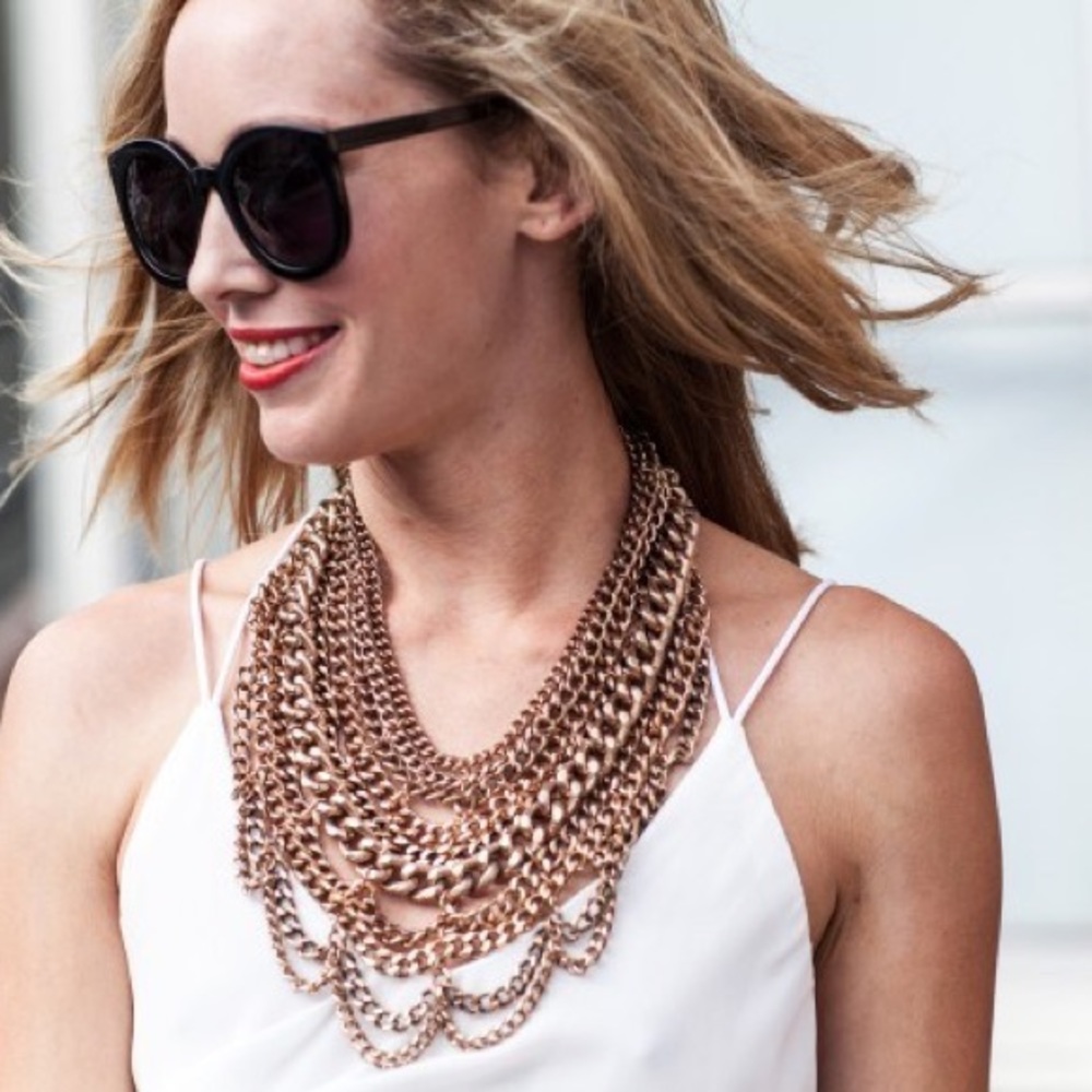 NWT Babublebar Courtney Bib Necklace